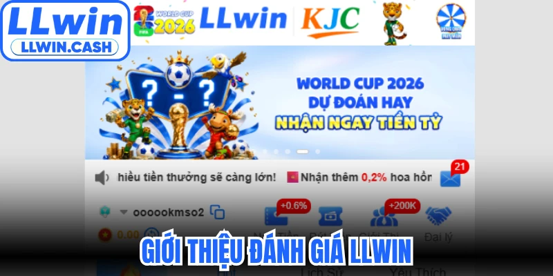Giới thiệu đánh giá LLWIN